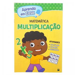 Livro Aprenda em Casa Matemática Multiplicação com 14 Páginas - Todolivro