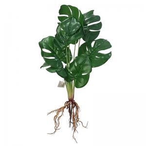 Planta Costela de Adão Real Toque Verde com 9 Galho 40Cm- Grillo
