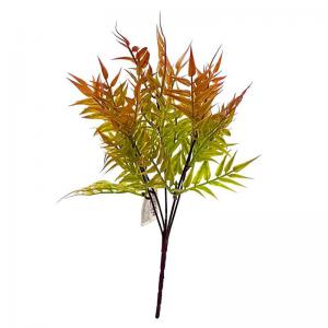 Buque Samambaia Verde Outono com 5 Galhos 30cm - Grillo