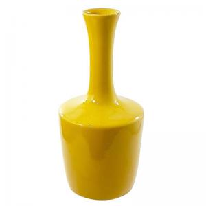 Vaso Cerâmica Açafrão Pequeno Pegorin Decorativo
