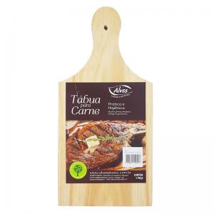 Tábua Madeira Pequena Cozinha 30X14Cm Alves Plásticos