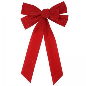 Enfeite Natal Laço Vermelho 28X38Cm Unidade - Centro Oa