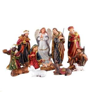 Presépio Resina com 11 Peças 25X31,5Cm - Centro Oeste