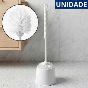 Escova P/Banheiro Cabo Plastico C/Suporte Sortidas 32X8Cm - Amilgold - Mcd