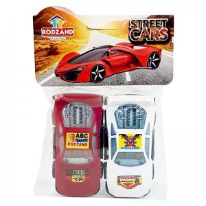 Carrinho Street Cars com 2 Unidades Pequeno - Rodzand