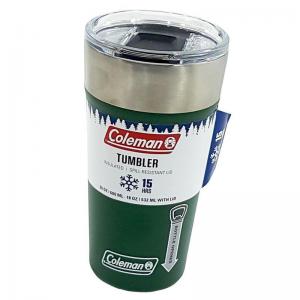 Copo Térmico Cerveja Verde com Tampa 15 Horas Gelada 532Ml - Coleman