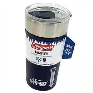 Copo Térmico Cerveja Preto com Tampa 15 Horas Gelada 532Ml - Coleman