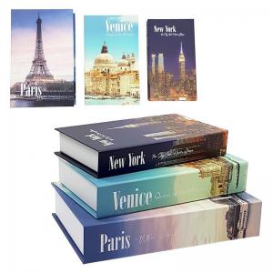 Conjunto Livro Caixa Decorativo com 3 Peças P/M/G - Interponte