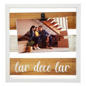 Quadro Decorativo Lar Doce Lar 10X15Cm Horizontal