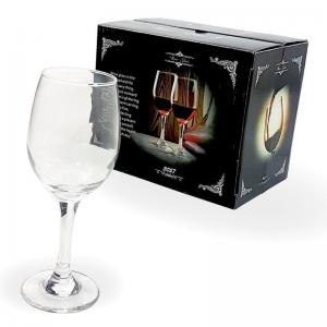 Taça de Vidro para Vinho com 6 Unidades 350Ml