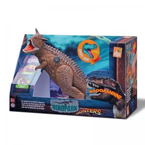 Animais Dinossauro Dinopark Hunters Carnotauros com Som Grande - Bee Toys