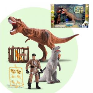Animais Dinossauro  Dinopark Hunters Predators com Acessórios - Bee Toys
