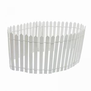 Cerca de Madeira Mini para Decoração Branco 89X16Cm - Fartex