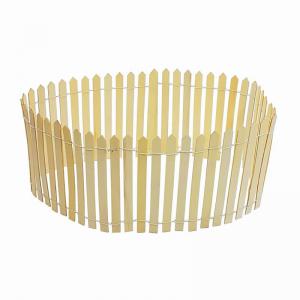 Cerca de Madeira Mini para Decoração Natural 89X16Cm - Fartex