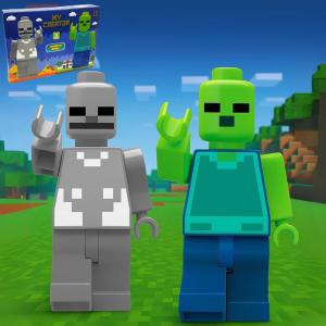 Boneco Monta e Desmonta My Creator com 16 Peças 2 Unidades - Ggb Plast