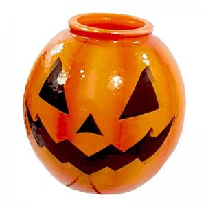Enfeite Vaso Plástico Halloween 9Cm - Injetemp