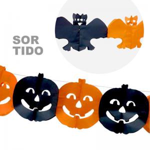 Bandeirola Decorativa Halloween Sortidas - Lhama Festas