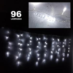 Pisca Cascata Led Branco Frio 96 Lamp. Seq.127V/3Mt-M/F - Centro Oes