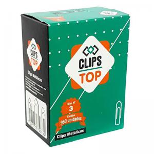 Clips Aço Galvanizado 210/0 com 120 Unidades - Clips Top