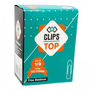 Clips Aço Galvanizado 1/0 com 740 Unidades - Clips Top