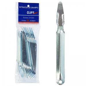 Extrator Grampos Espatula Metal Pct.c/12 Pcas - Clips Top
