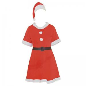 Roupa Mamãe Noel Veludo Completa Tamanho Único - Fartex