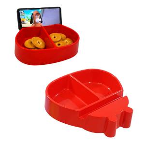 Prato Snack Infantil Vermelho Divertido - Mazel