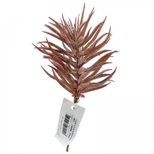 Folhagem Suculenta Rose Envelhecido 17Cm - Decoromax