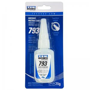 Cola Adesiva Instantânea Tek Bond 793 20G