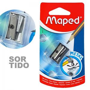 Apontador Metal 1 Furo Retangular Unidade - Maped