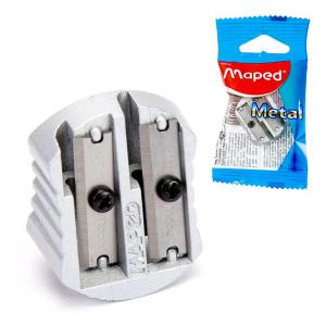 Apontador Classic Metal 2 Furos Unidade - Maped