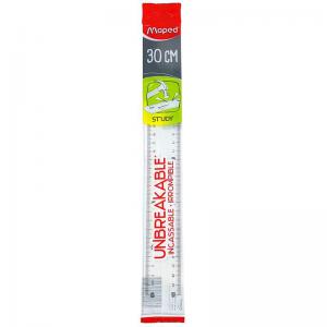Régua de Poliestireno 30Cm Unbreakable - Maped