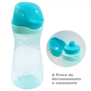 Garrafa Plastica Picnik Azul Claro 430Ml - Maped