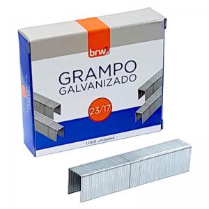 Grampos Galvanizados 23/17 Brw Caixa 1000 Unidades