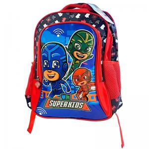 Mochila Escolar Infantil Super Kids 36X28X12Cm - Vozz