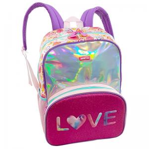 Mochila Escolar Juvenil Love Color