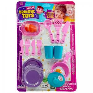 Kit Infantil Refeição com Acessórios 15 Peças