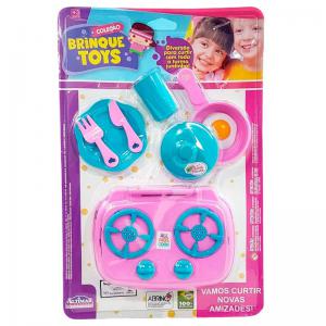 Kit Infantil Coleção Brinque Toys com Acessórios 7 Peças