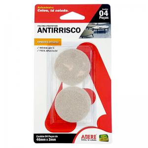 Protetor Multiuso Circular Antirrisco Feltro 46Mmx3Mm - Adere