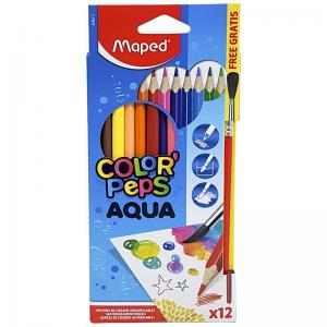 Lápis de Cor Maped Color Peps Aqua 12 Cores