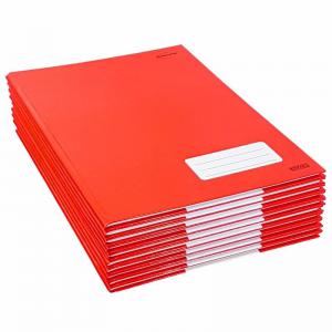 Caderno Brochurão 1 Matéria 48 Folhas Kbom Vermelho com 10 Unidades - Sao Domingos