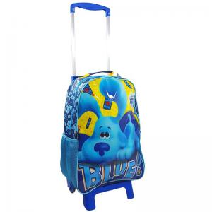 Mochila com Rodinha Blue's Clues Grande 50X30X13Cm - Dmw