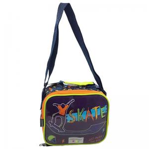 Lancheira Escolar Infantil Soft Container Kids Skate 22X20X8Cm - Dermiwil