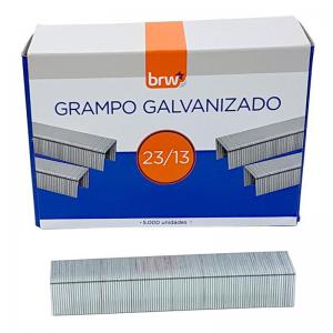 Grampo Galvanizado 23/13 Brw 5000 Unidades