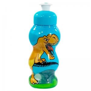 Garrafa Plástica Squeeze Dinossauro 300Ml - Panamby