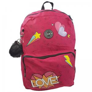 Mochila Escolar Feminina Sortidas N17 44X30X12Cm Grande - Seanite