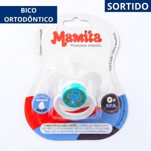 Chupeta Mamita Anatomica Borboleta Sortidas - Mamita