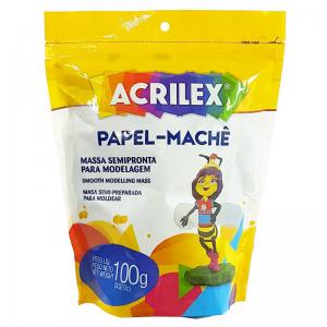 Papel Mache Incolor 100G Acrilex