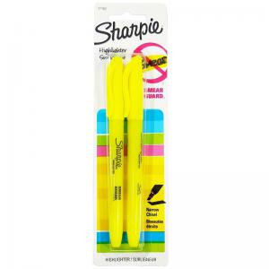 Marca Texto Sharpie Fluorescente com 2 Unidades Amarelo - Sharpie