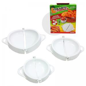 Forma para Pastel com 3 Tamanhos -  Keita